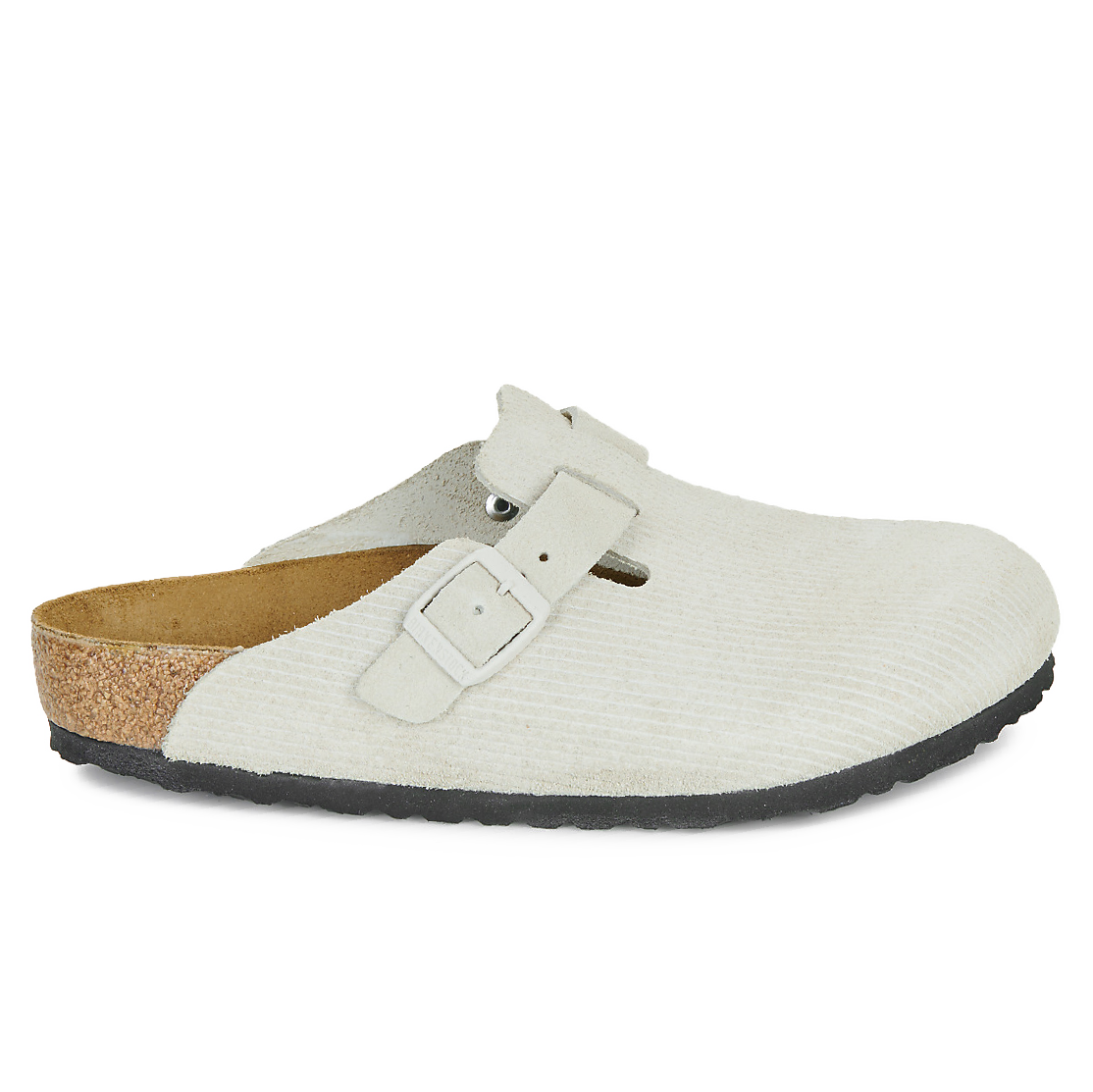 Birkenstock Boston Leve Corduroy Antique White
