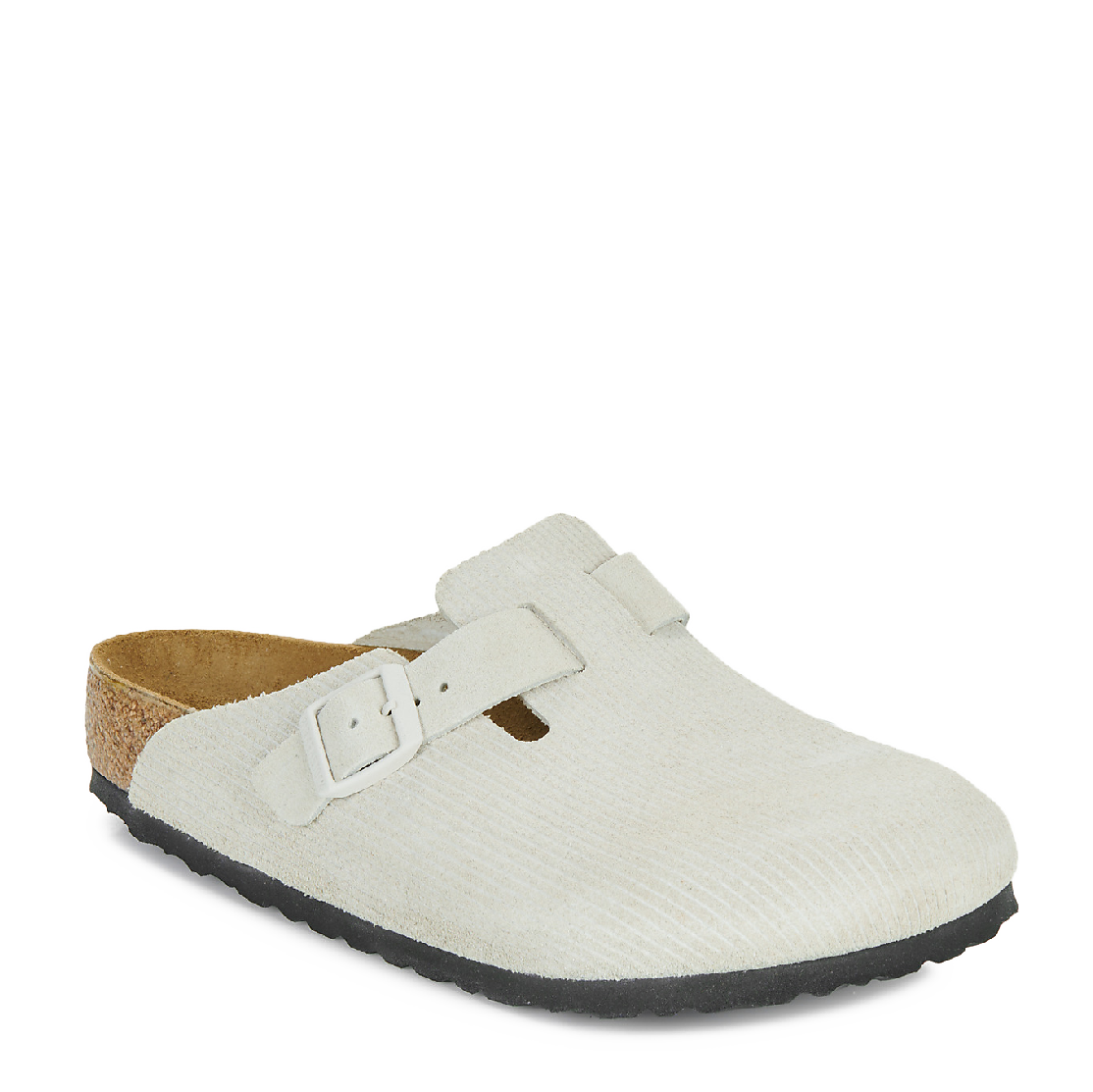 Birkenstock Boston Leve Corduroy Antique White