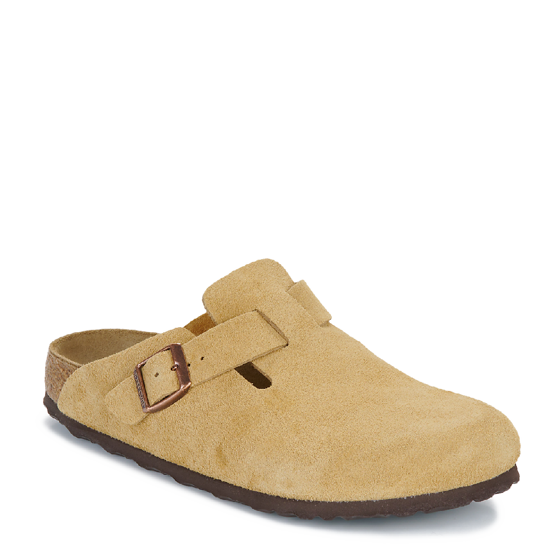 Birkenstock Boston Leve Latte Cream