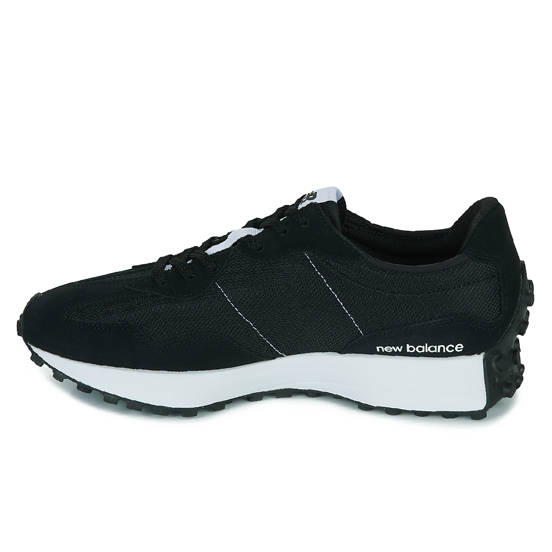 New Balance 327 Black White
