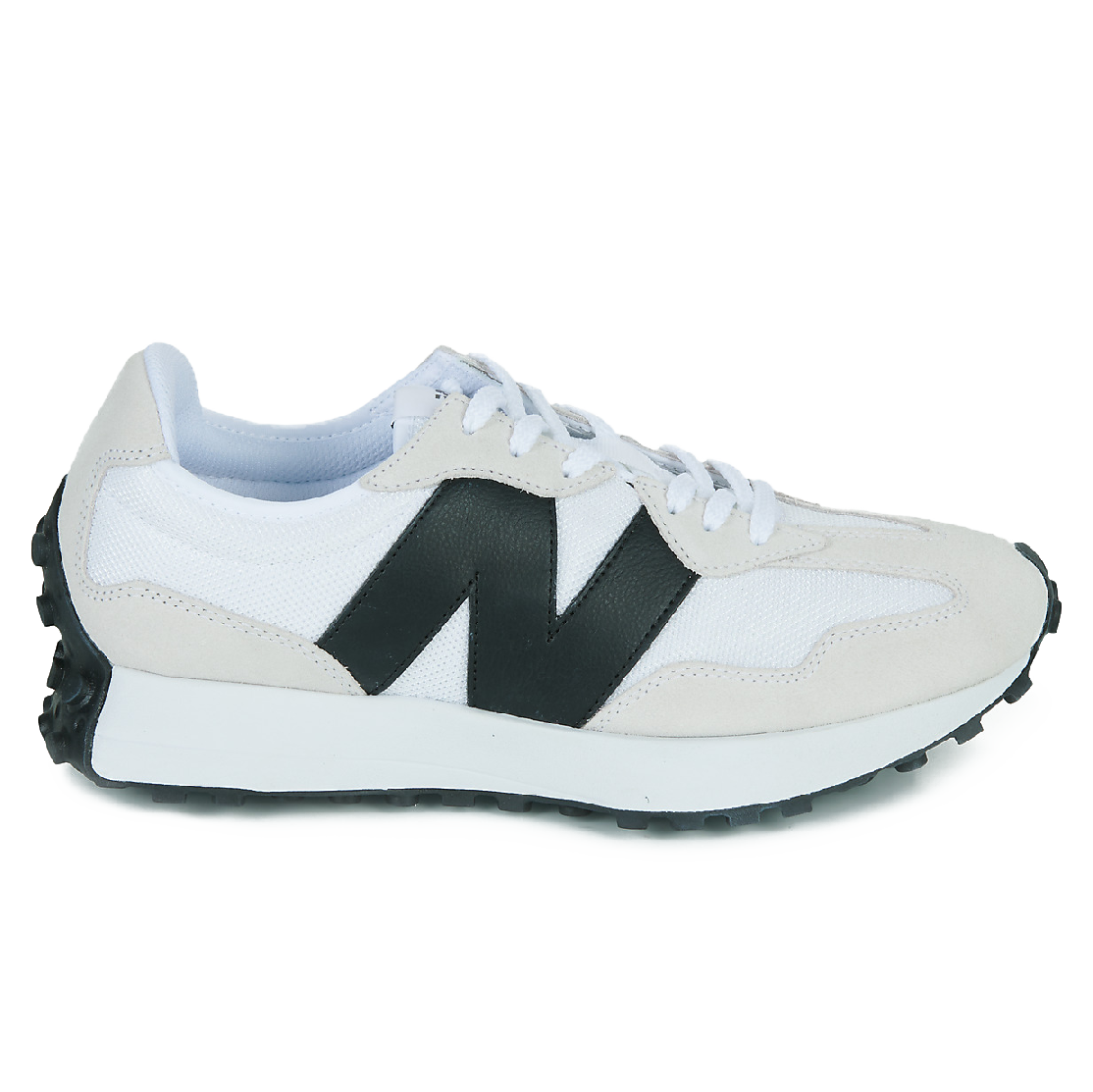New Balance 327 White Black