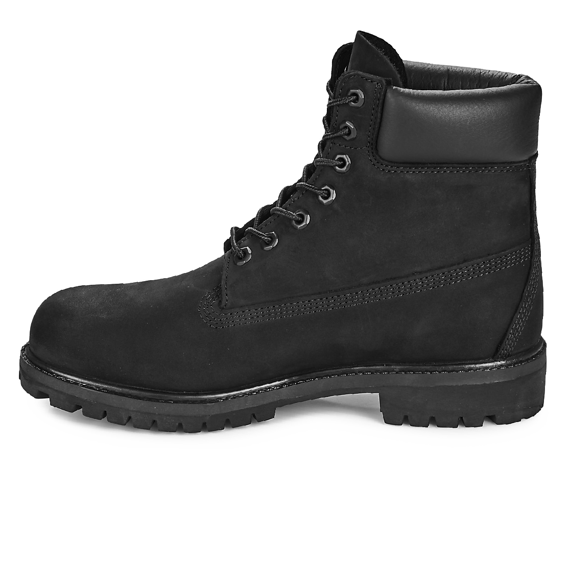 Timberland 6 Inch Premium Black Nubuck