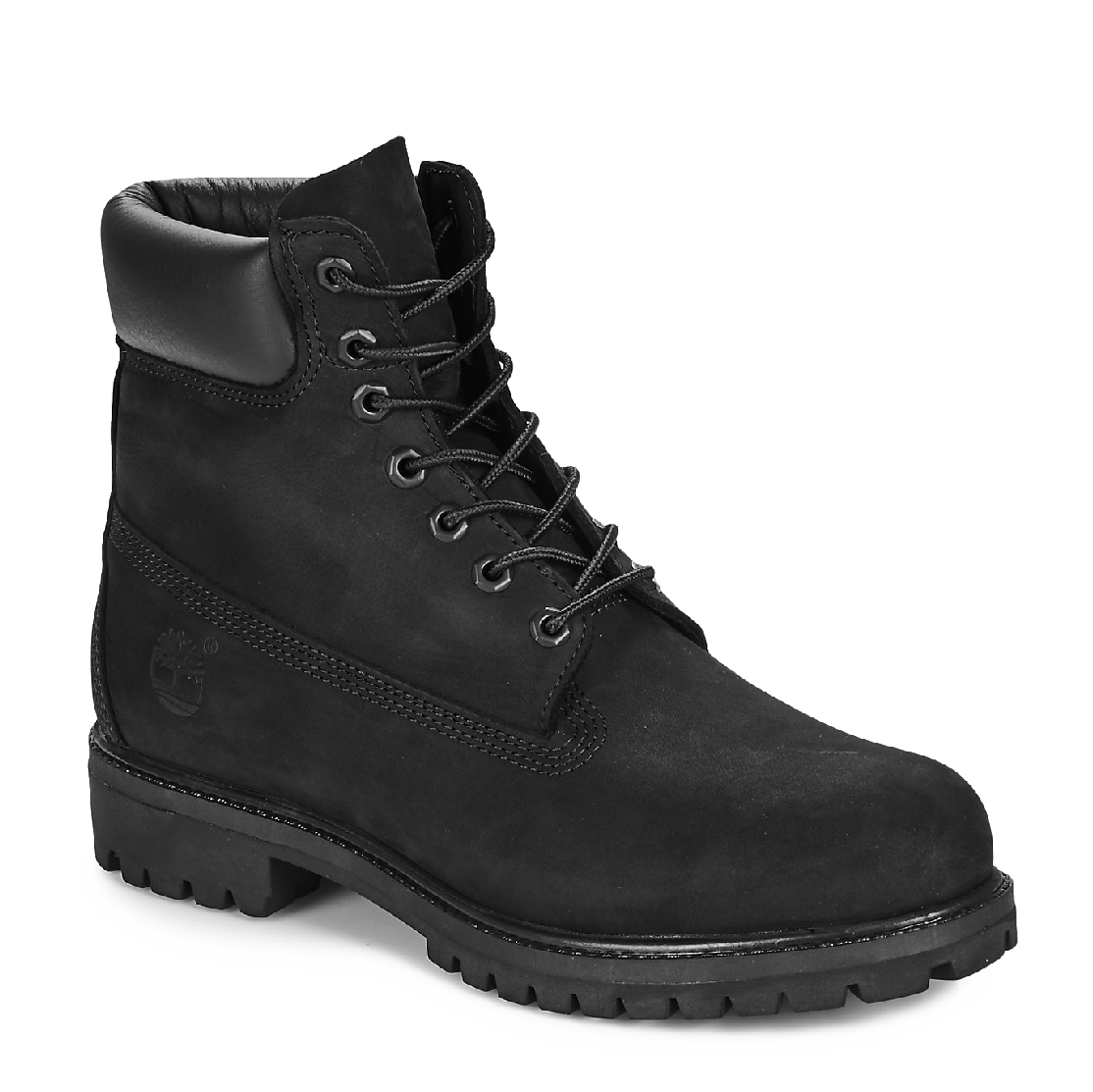 Timberland 6 Inch Premium Black Nubuck