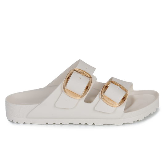 Birkenstock Arizona Big Buckle Eva Eggshell Narrow