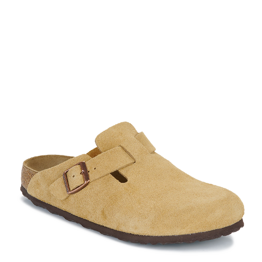 Birkenstock Boston Leve Latte Cream