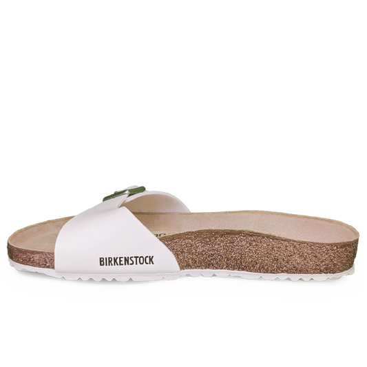 Birkenstock Madrid Birko-Flor White
