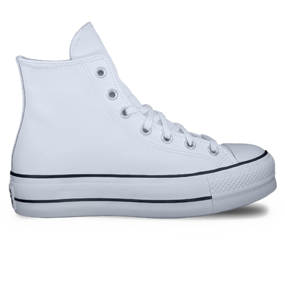 Converse Chuck Taylor All Star Platform Leather High White
