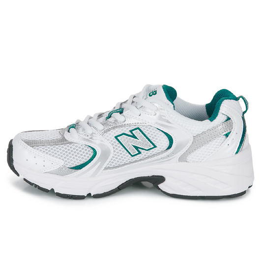New Balance 530 White Silver Green