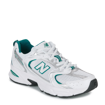 New Balance 530 White Silver Green