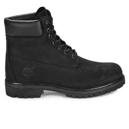 Timberland 6 Inch Premium Black Nubuck