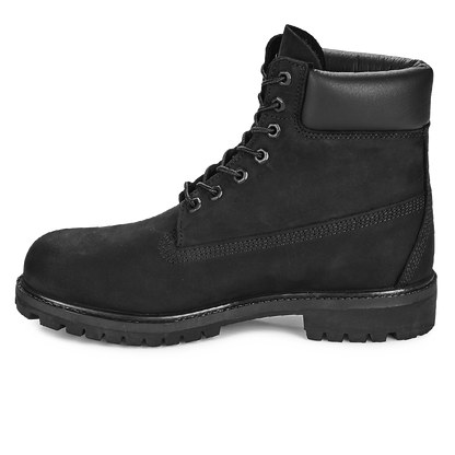 Timberland 6 Inch Premium Black Nubuck